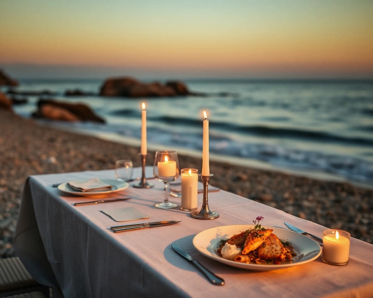 Beach Dining beach club vibe